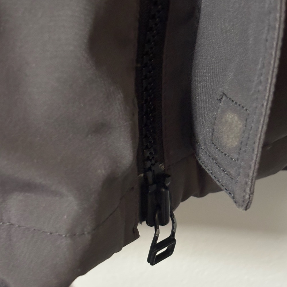 TNA Gray Parka Coat with Faux Fur Detachable Hood - Picture 9 of 13